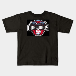 Hickory Crawdads Kids T-Shirt